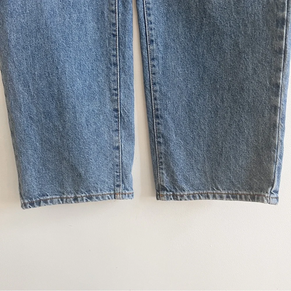 🏷️ SOLD •ZARA • Super High Rise Straight Leg Z1975 Jeans • 10 - Picture 11 of 15